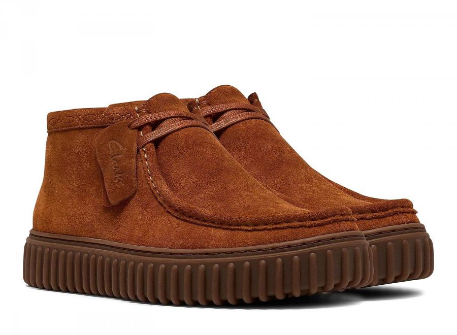 Clarks Torhill Hi Suede Ginger 26327243 - Clarks
