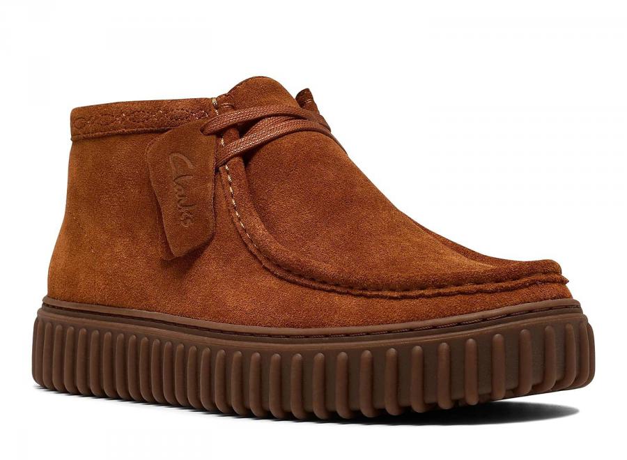 Clarks Torhill Hi Suede Ginger 26327243 - Clarks