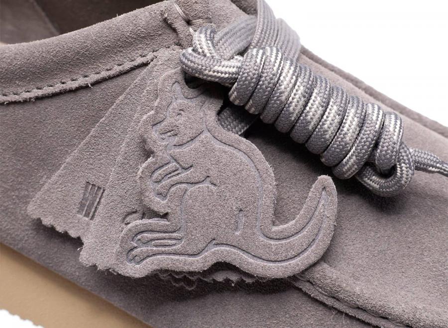 Clarks Wallabee 2604 Suede Grey 26186514 - Clarks