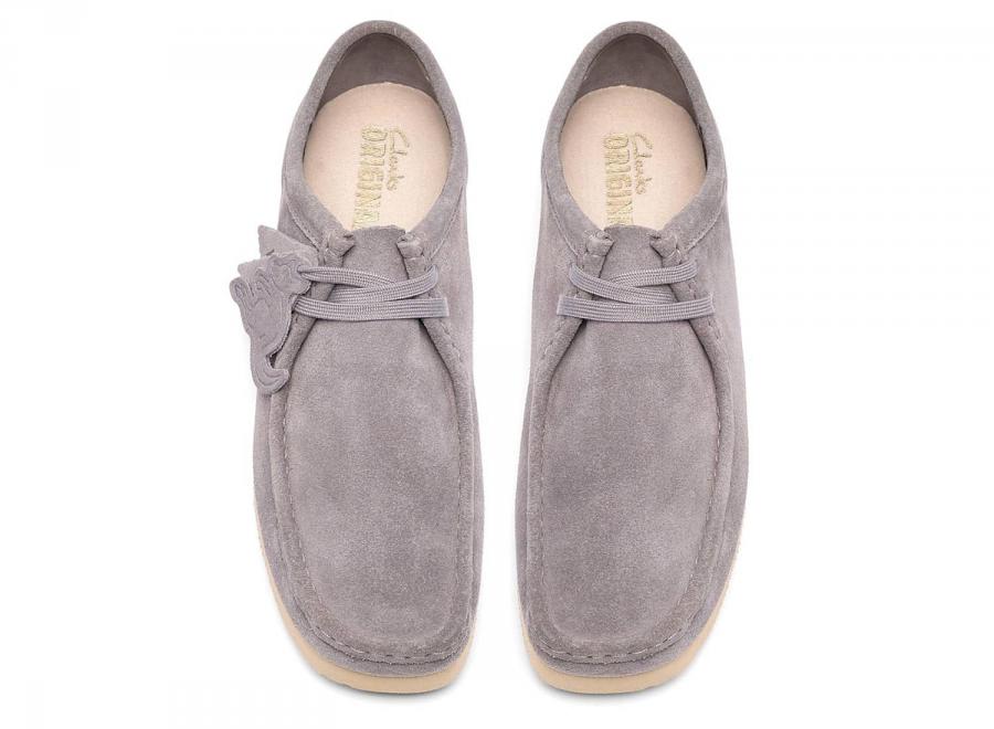 Clarks Wallabee 2604 Suede Grey 26186514 - Clarks