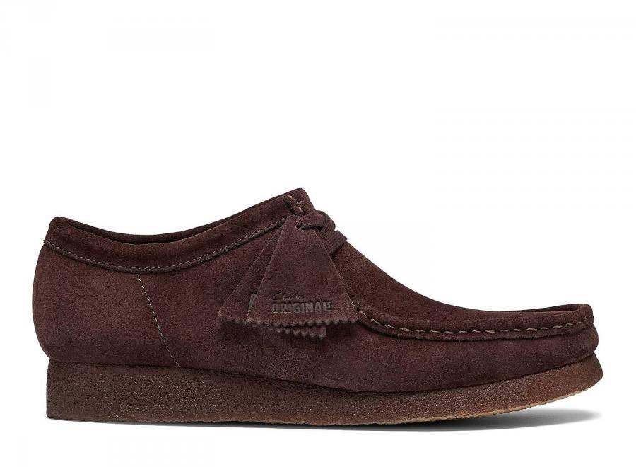 Clarks Wallabee Suede Chocolate 26329521 - Clarks