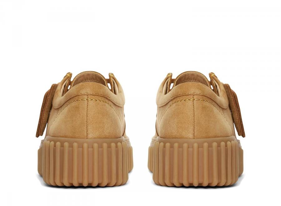 Clarks Women Torhill Bee Nubuck Light Tan 26172084 - Clarks