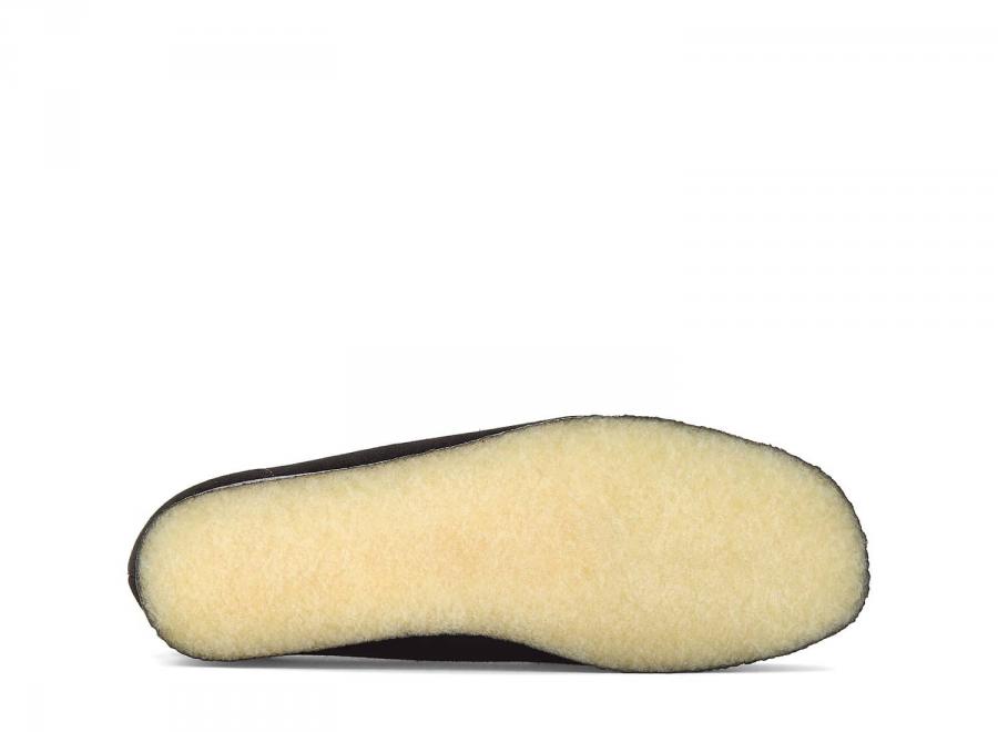 Clarks Women Wallabee Suede Black 26188326 - Clarks