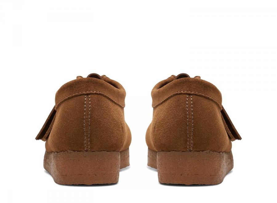 Clarks Women Wallabee Suede Cola 26188328 - Clarks