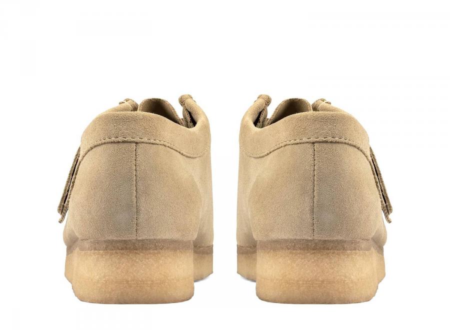 Clarks Women Wallabee Suede Maple 26188327 - Clarks