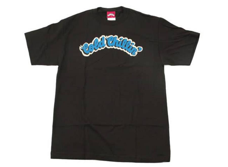 COLD CHILLIN LOGO BLACK TEE SHIRT - Cold Chillin