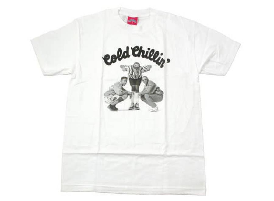 COLD CHILLIN TRIO WHITE TEE SHIRT - Cold Chillin
