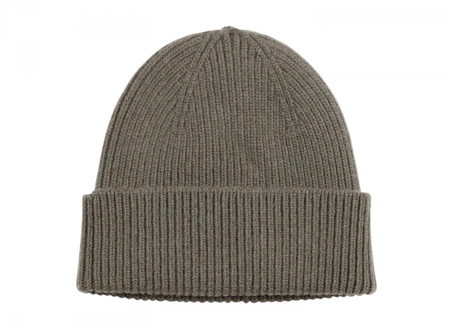 Colorful Standard Merino Wool Beanie Dusty Olive - Colorful Standard