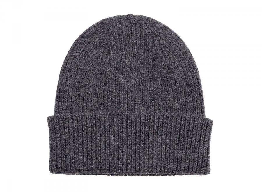 Colorful Standard Merino Wool Beanie Lava Grey - Colorful Standard