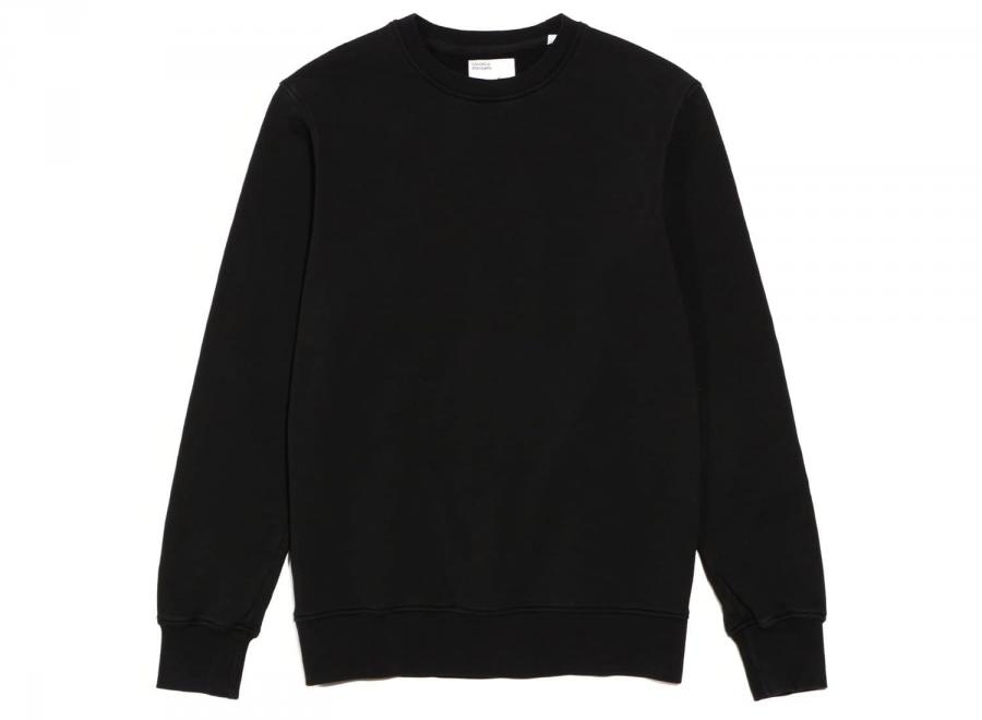 Colorful Standard Classic Organic Crew Black - Colorful Standard