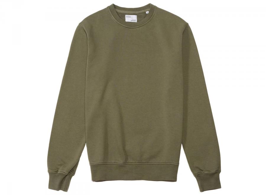 Colorful Standard Classic Organic Crew Dusty Olive - Colorful Standard