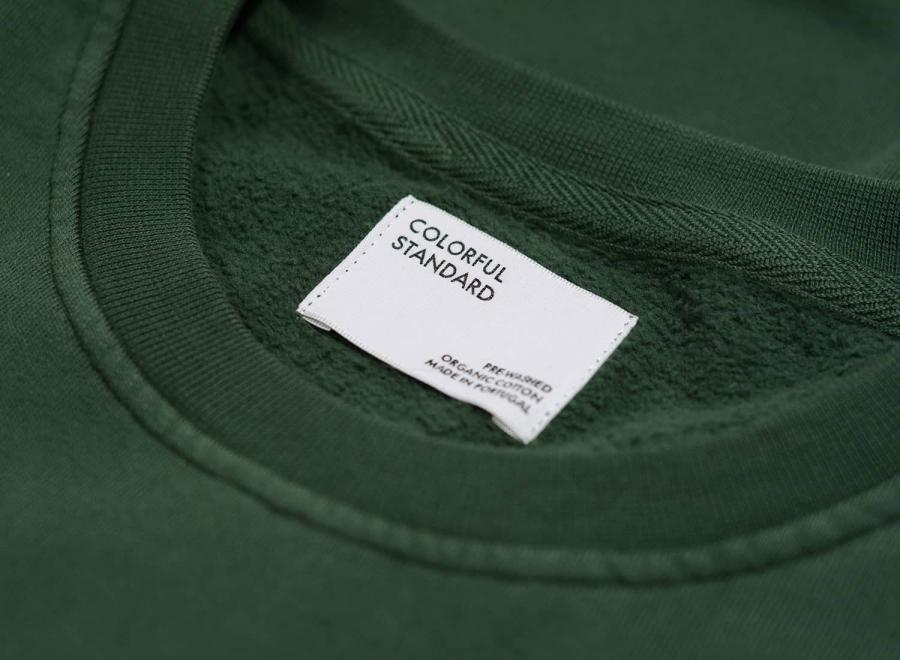 Colorful Standard Classic Organic Crew Emerald Green - Colorful Standard