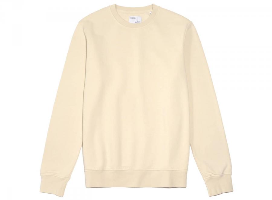 Colorful Standard Classic Organic Crew Ivory White - Colorful Standard