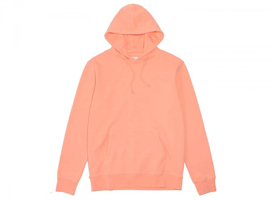 Colorful Standard Classic Organic Hood Bright Coral - Colorful Standard