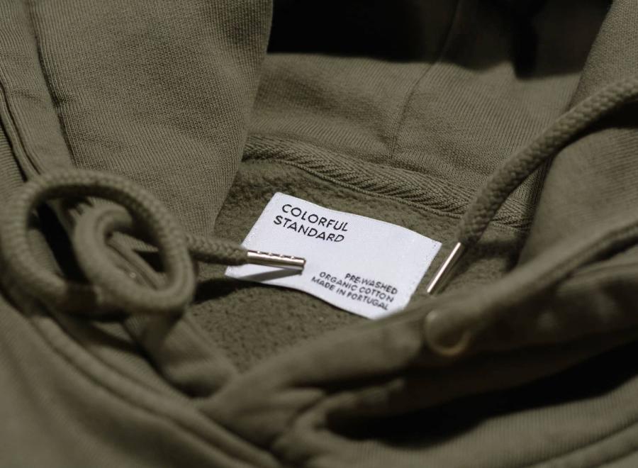 Colorful Standard Classic Organic Hood Dusty Olive - Colorful Standard