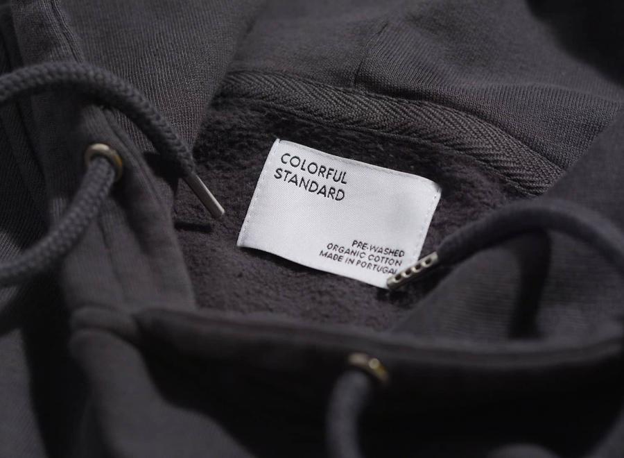 Colorful Standard Classic Organic Hood Lava Grey - Colorful Standard