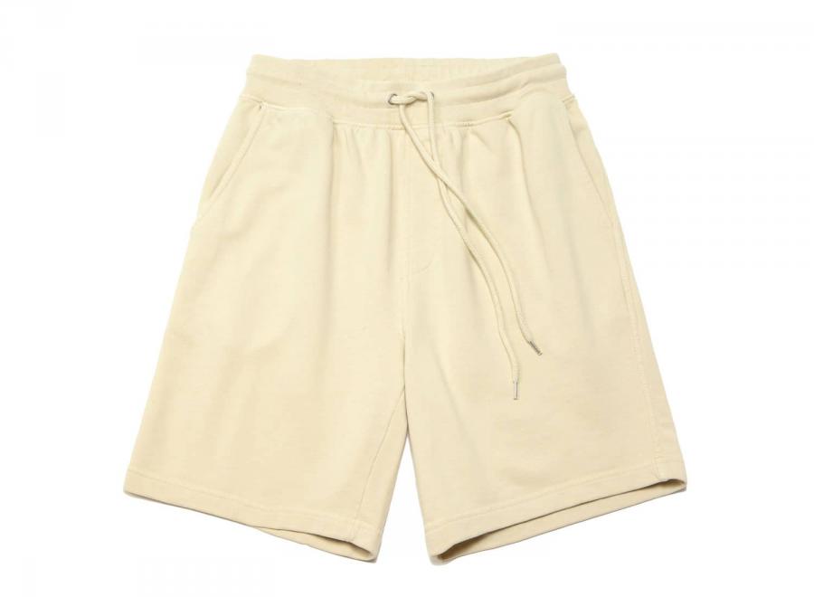 Colorful Standard Classic Organic Sweatshorts Ivory White - Colorful Standard