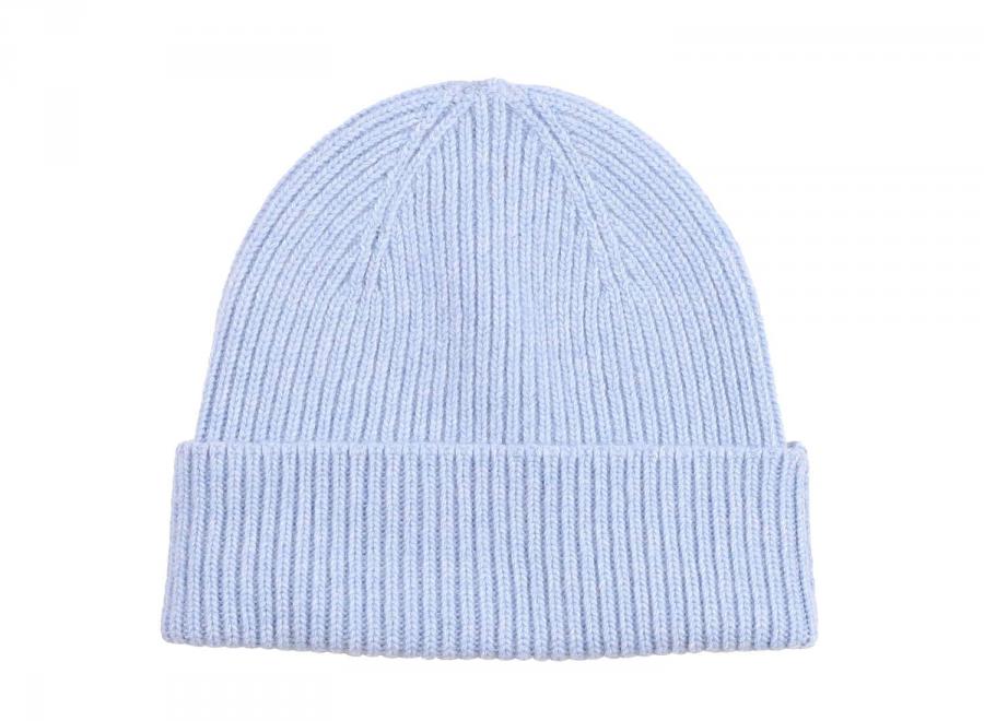 Colorful Standard Merino Wool Beanie Polar Blue - Colorful Standard