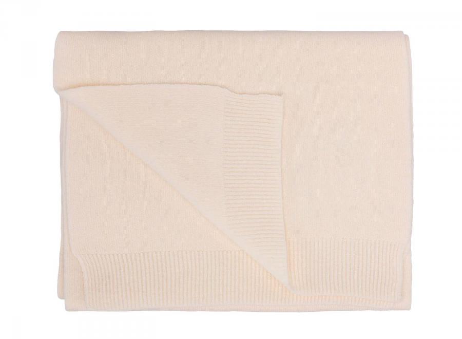 Colorful Standard Merino Wool Scarf Ivory White - Colorful Standard