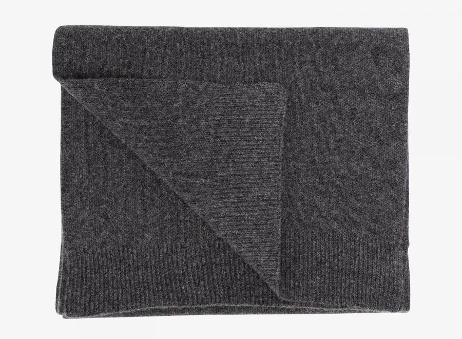 Colorful Standard Merino Wool Scarf Lava Grey - Colorful Standard
