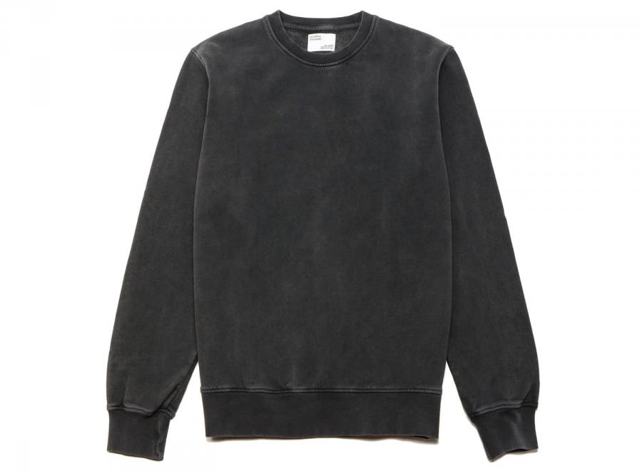 Colorful Standard Classic Organic Crew Faded Black - Colorful Standard