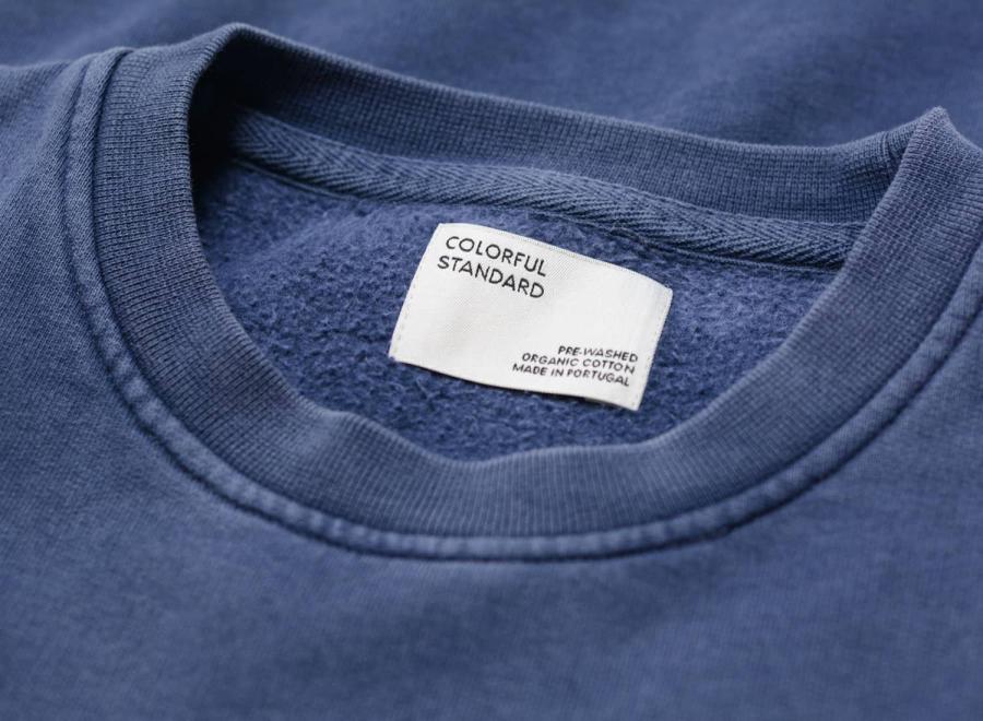 Colorful Standard Classic Organic Crew Neptune Blue - Colorful Standard