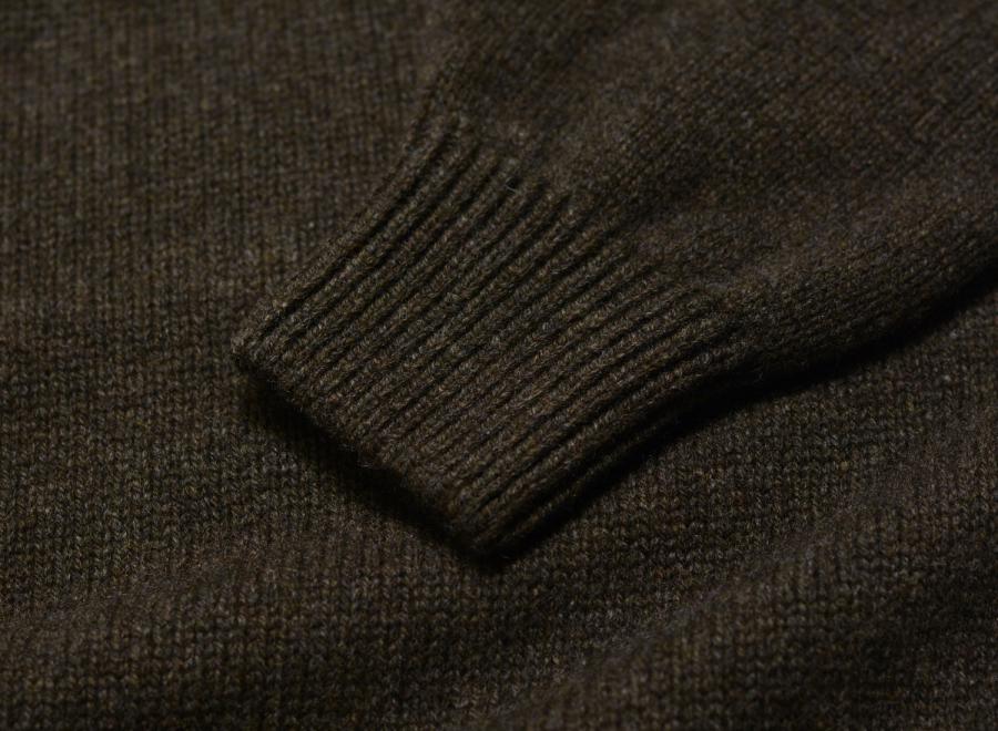 Colorful Standard Oversized Merino Crew Coffee Brown - Colorful Standard