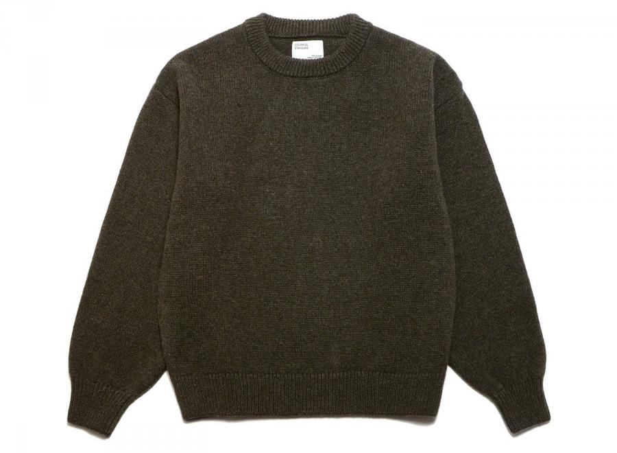 Colorful Standard Oversized Merino Crew Coffee Brown - Colorful Standard