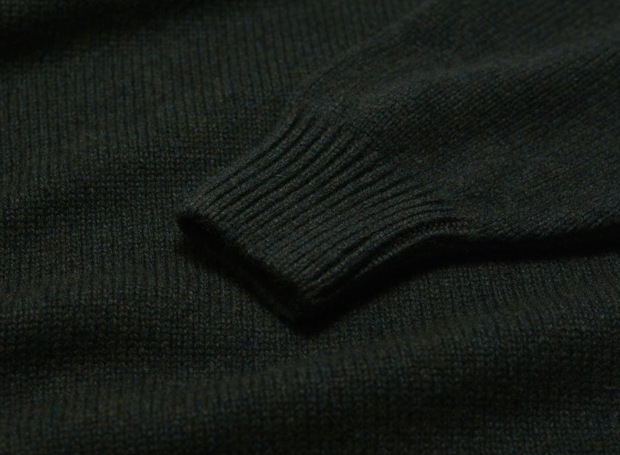 Colorful Standard Oversized Merino Crew Hunter Green - Colorful Standard