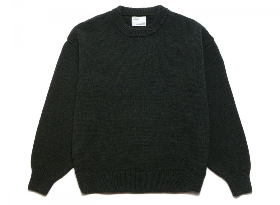 Colorful Standard Oversized Merino Crew Hunter Green - Colorful Standard
