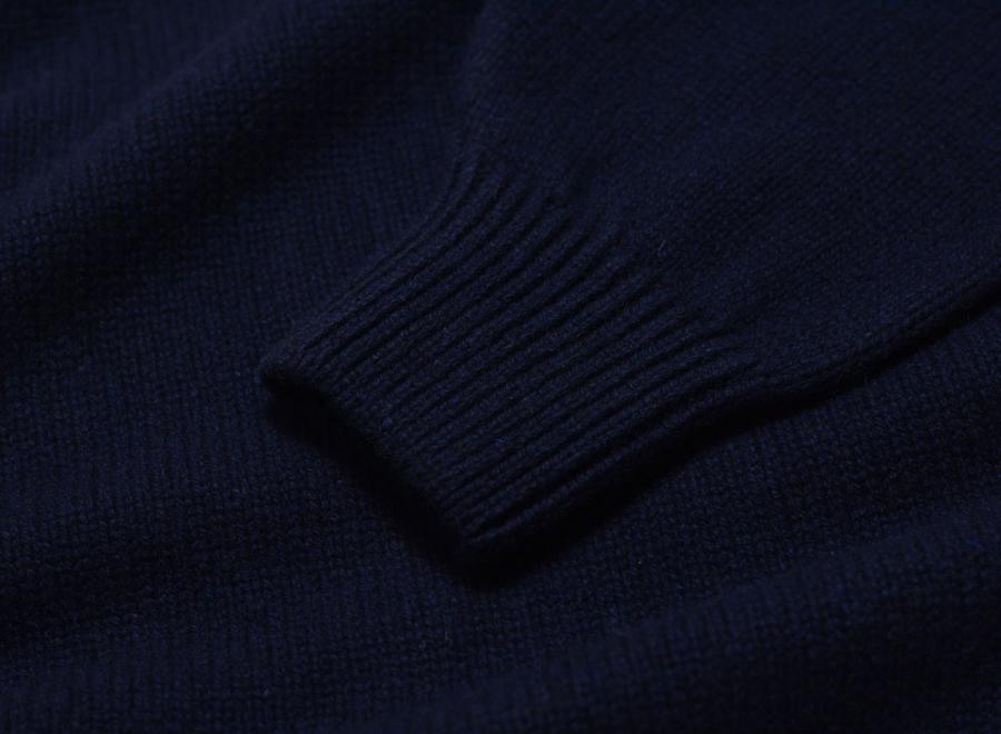 Colorful Standard Oversized Merino Crew Navy Blue - Colorful Standard