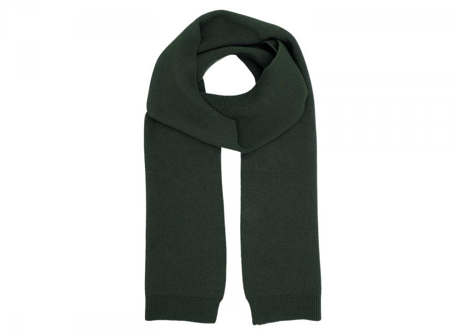 Colorful Standard Merino Wool Scarf Hunter Green - Colorful Standard