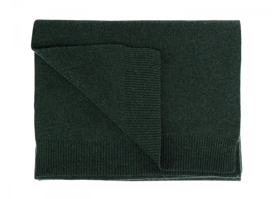 Colorful Standard Merino Wool Scarf Hunter Green - Colorful Standard