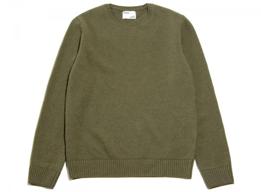Colorful Standard Merino Wool Crew Dusty Olive - Colorful Standard