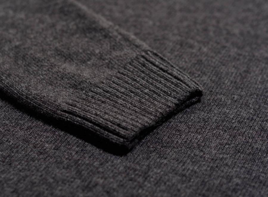Colorful Standard Merino Wool Crew Lava Grey - Colorful Standard
