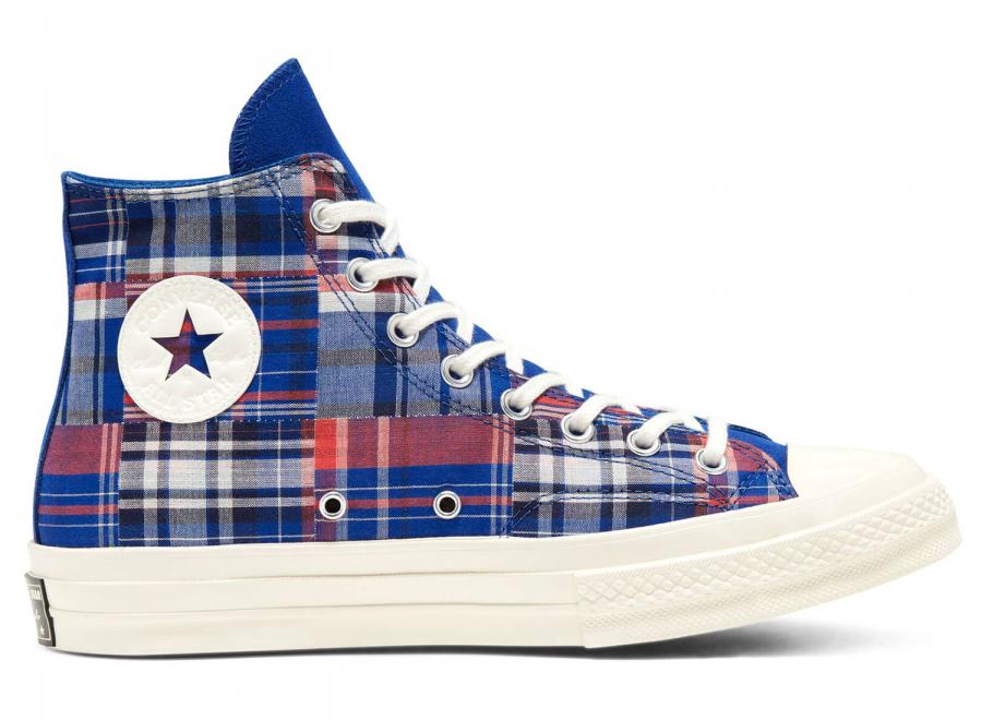 Converse Chuck 70 Hi Rush Blue / University Red 166849C - Converse