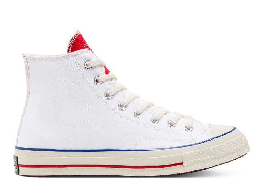 Converse Varsity Remix Chuck 70 Hi White / Red 166826C - Converse