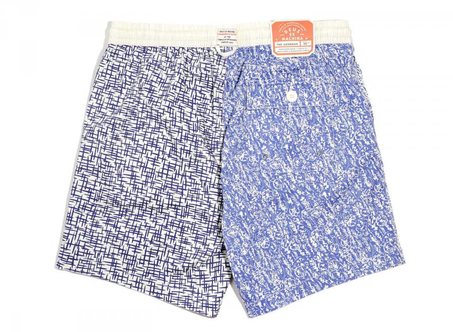 Deus Ex Machina Sandbar Mixed Print - Deus Ex Machina