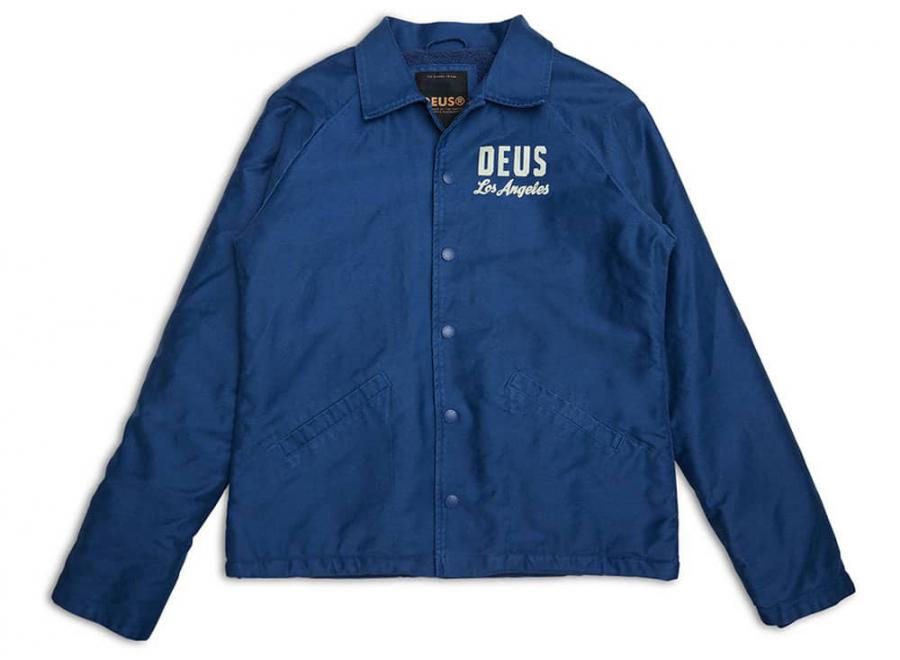 Deus Ex Machina Plymouth Mechanic Jacket Mechanic Blue - Deus Ex Machina