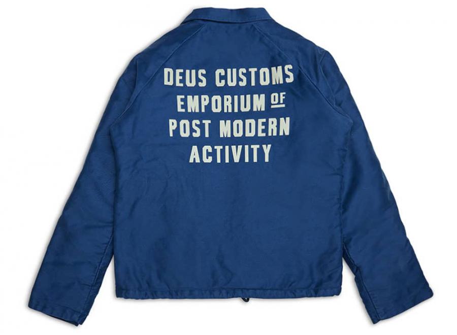 Deus Ex Machina Plymouth Mechanic Jacket Mechanic Blue - Deus Ex Machina