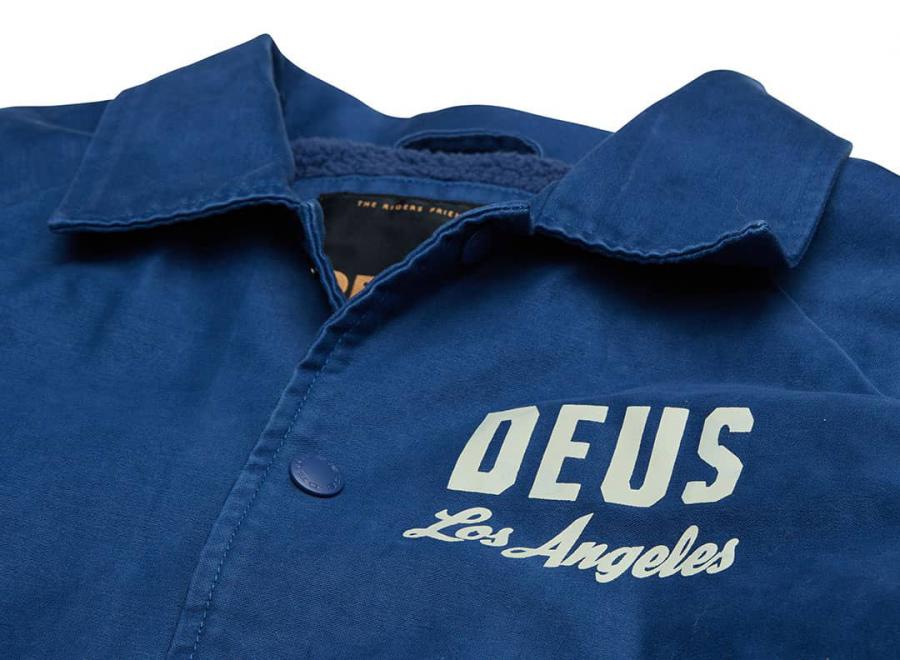 Deus Ex Machina Plymouth Mechanic Jacket Mechanic Blue - Deus Ex Machina