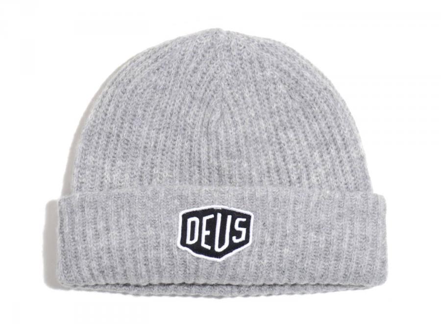 Deus Ex Machina Shield Beanie Charcoal - Deus Ex Machina