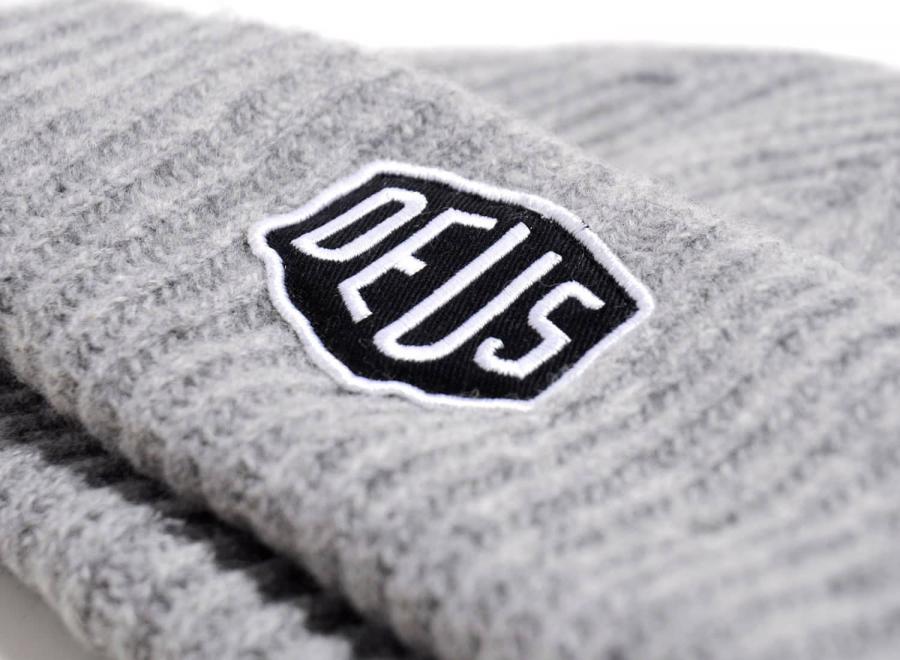 Deus Ex Machina Shield Beanie Charcoal - Deus Ex Machina