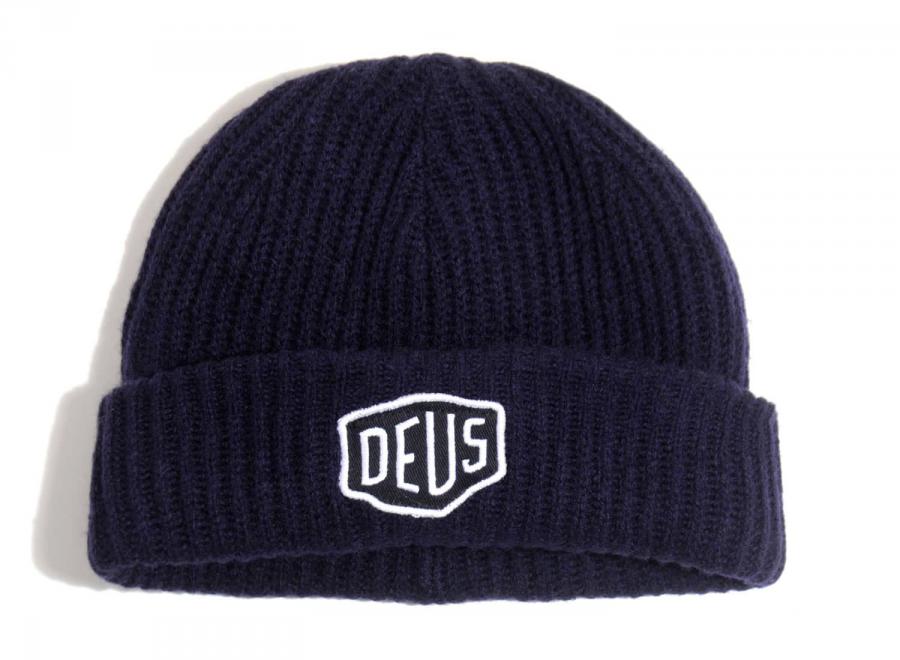 Deus Ex Machina Shield Beanie Navy - Deus Ex Machina