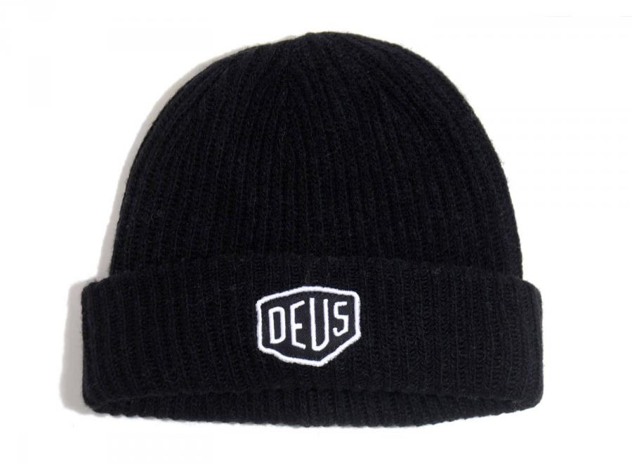 Deus Ex Machina Shield Beanie Black - Deus Ex Machina