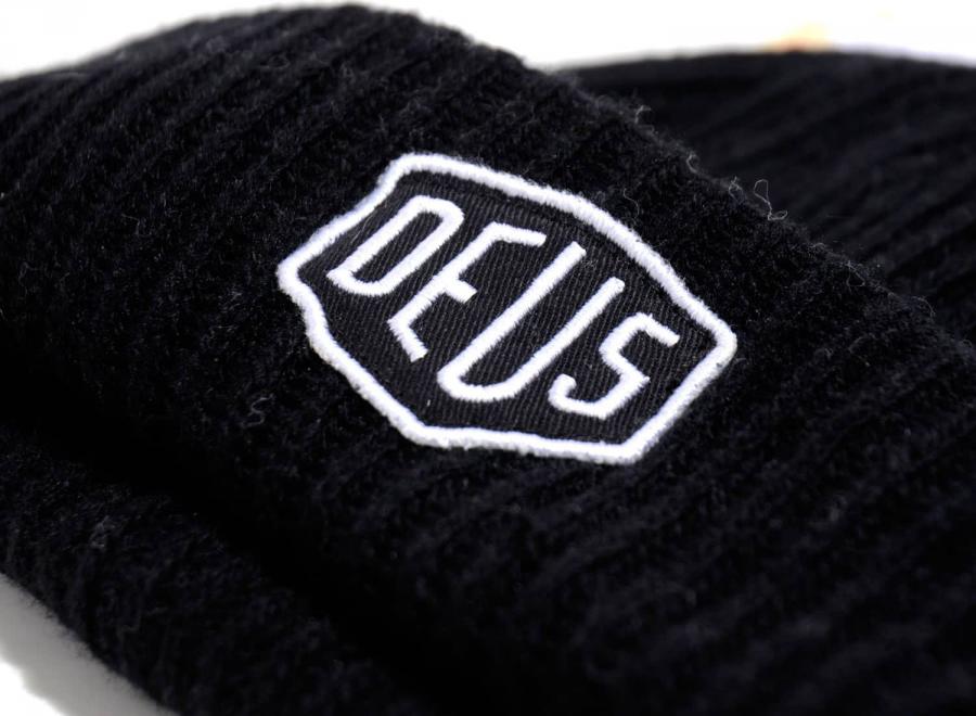 Deus Ex Machina Shield Beanie Black - Deus Ex Machina