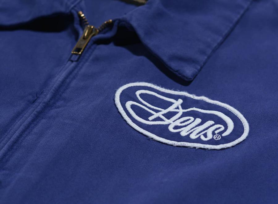 Deus Ex Machina Gulf Drizzler Jacket Work Blue - Deus Ex Machina