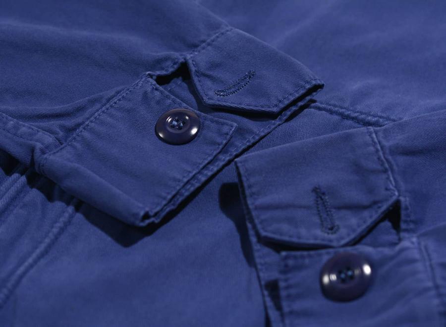 Deus Ex Machina Gulf Drizzler Jacket Work Blue - Deus Ex Machina