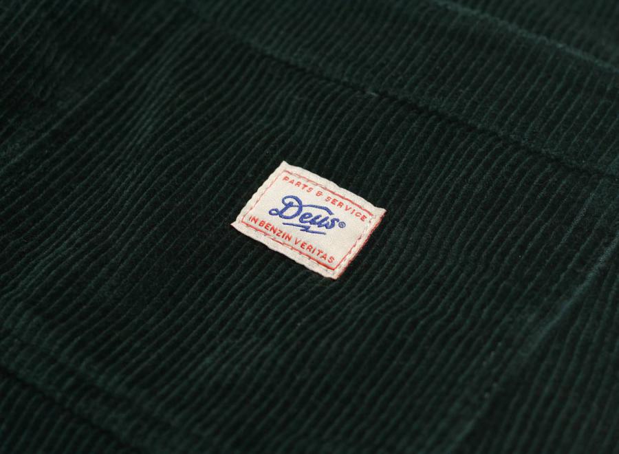 Deus Ex Machina Jonah Cord Pant Green - Deus Ex Machina