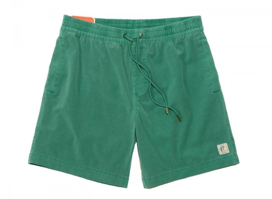 Deus Ex Machina Sandbar Board Short Club Green - Deus Ex Machina